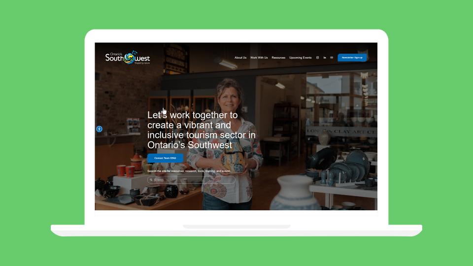 SWOTC Website (laptop)