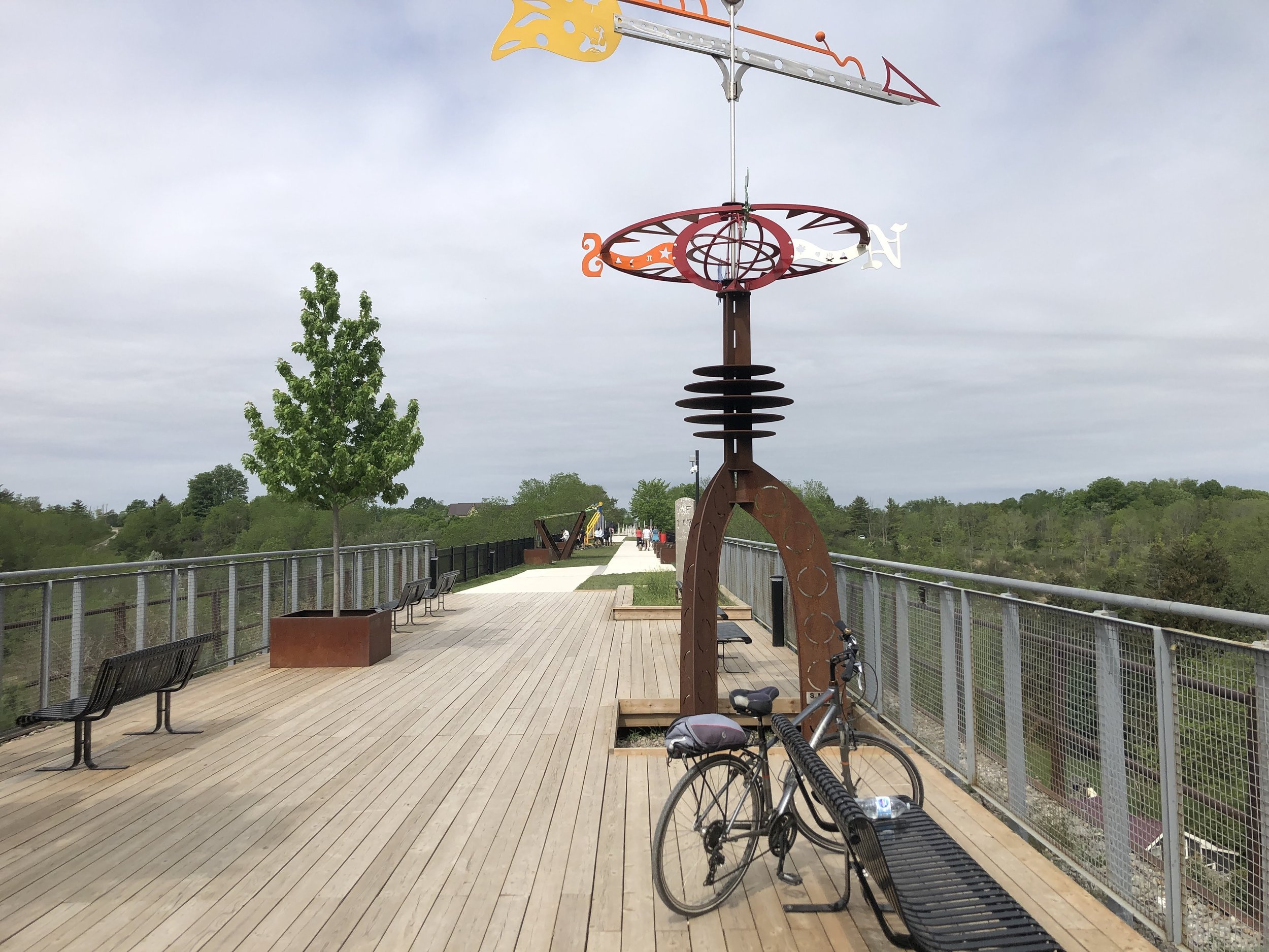 "Elevated Park bridge in St. Thomas, Ontario."