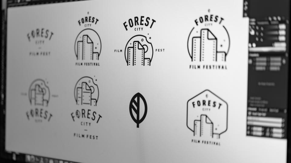 Various draft logos