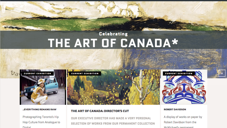 The McMichael Canadian Art Collection Screenshot