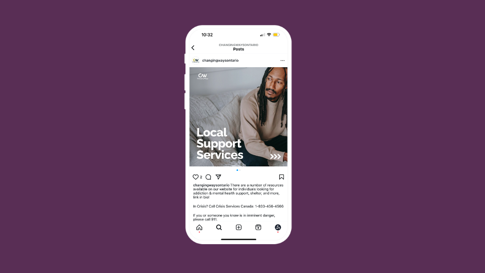 Changing Ways instagram