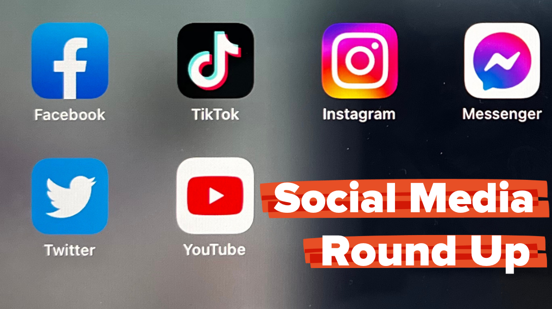 Social Media Round Up Blog Image