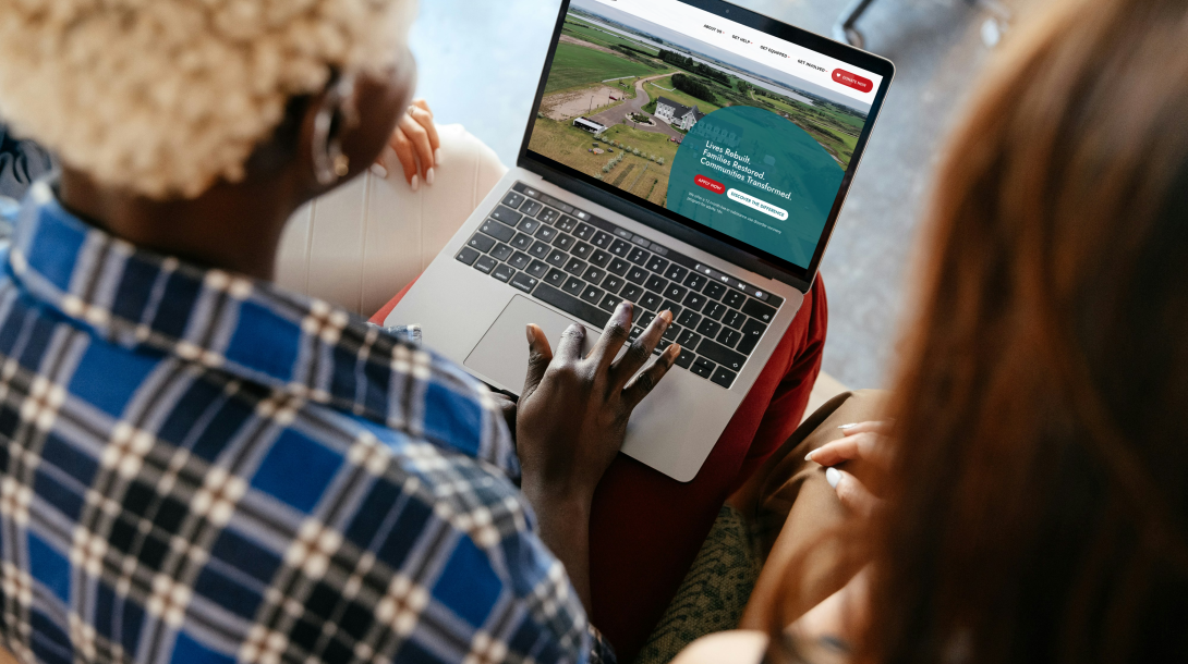 people on the Teen Challenge homepage
